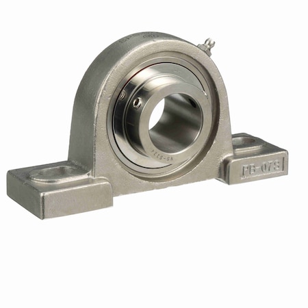 Browning Mounted Ball Bearing, Pillow Block, Stamped Steel, Setscrew, No SPSS224 SPSS224
